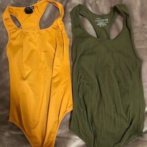 Two bodysuits